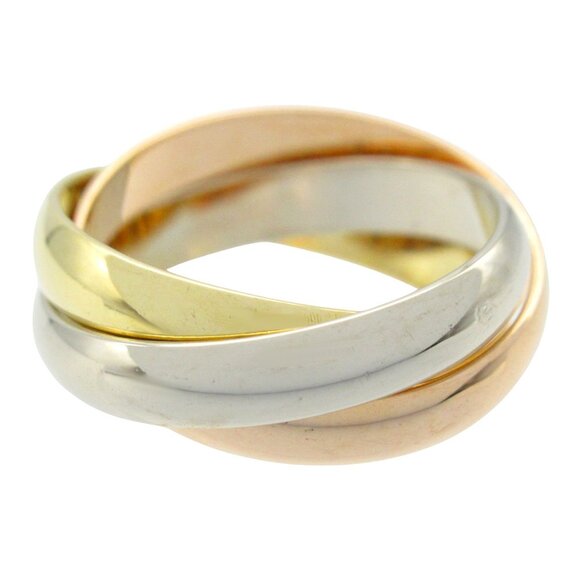 CARTIER 18k Yellow Gold Trinity Ring - Picture 2 of 6